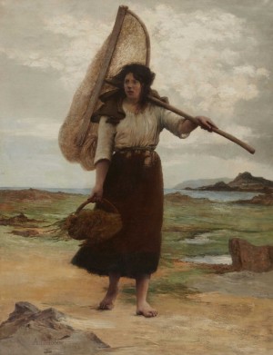 Le Retour De La Pêche by Francois Albert DELOBBE - auction artwork with signature