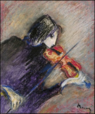 Violinist by Elvi MAARNI