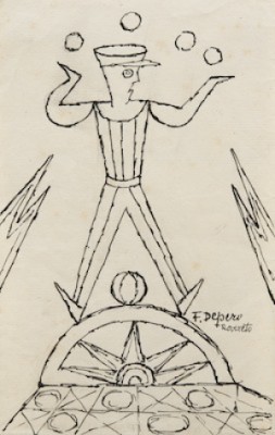 Juggler by Fortunato DEPERO