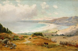 Bolinas Bay, California by Ludmilla Pilat WELCH - auction artwork with signature