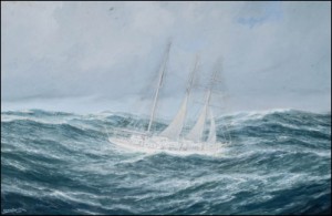 Lentävä Clipper by Adolf BOCK