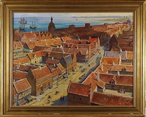 Malmömotiv by Einar Henrik BAGER