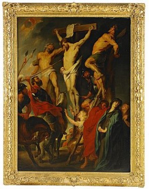 Korsfästelsen by Peter Paul RUBENS