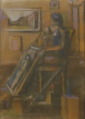 Sittande Kvinna by Endre NEMES