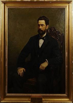 Porträtt Av A.alb.edgren by Bruno HOPPE
