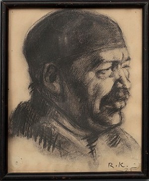 Föreställer Eino Leino by Rudolf KOIVU