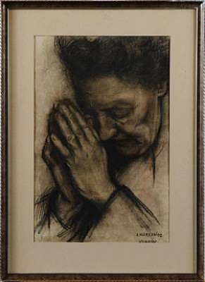 Kvinnofigur by Artur MARKOWICZ - auction artwork with signature