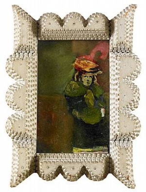 Girl With Red Hat by Adolph Von HARBOU