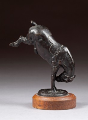 Coco Ruant Ou La Ruade by Gaston D'ILLIERS - auction artwork with signature