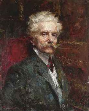 Portrait Of The Furniture Designer Carlo Zen by Giuseppe AMISANI