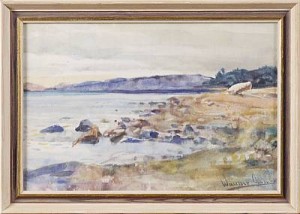 Strandmotiv by Walter AAS
