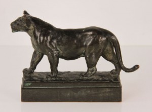 Lion by Paul HERZEL - auction artwork with signature
