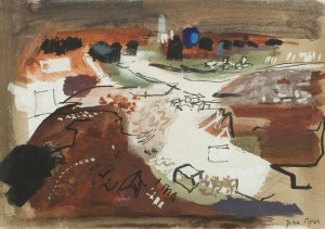 Portland, Dorset by John PIPER - auction artwork with signature