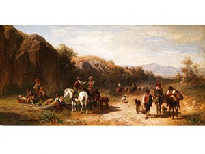 Italienische Campagna-landschaft by Gustav Jakob CANTON