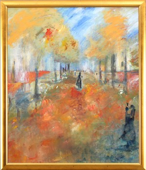 Waiting For Spring by Viktoria HALLENIUS - auction artwork with signature