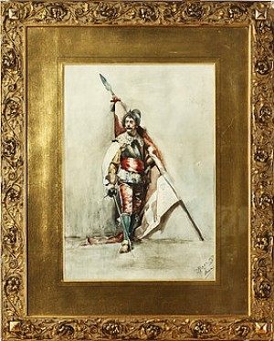 Soldat by Casimiro TOMBA ALDINI - auction artwork with signature