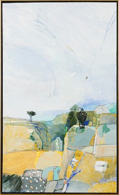 Landskap Med Hög Sfär by Anders WÆRNEBO-GARNOW - auction artwork with signature