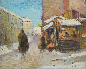 Winter In Lvov by Erno ERB