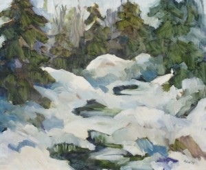 Winter Stream by William MOISE