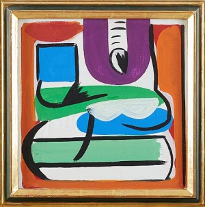 Composition by Mariano HERNANDEZ - auction artwork with signature