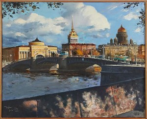 St. Petersburg by Aleksey FILIPPOV - auction artwork with signature