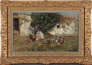 Bondflicka Matar Höns by Vincenzo IROLLI