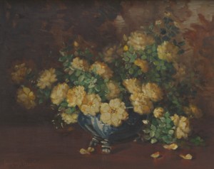 Floral Still Life by Frederick Grant YOUNG