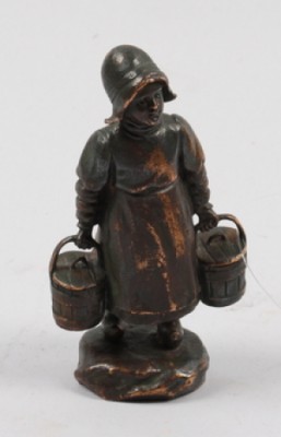 Kvinna Med Hinkar by Heinrich Victor SEIFERT - auction artwork with signature