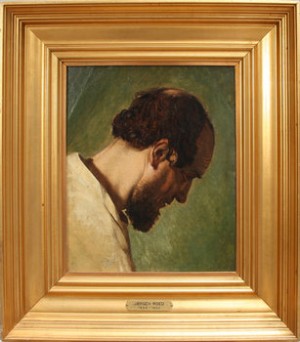 Mansstudie by Jörgen ROED - auction artwork with signature