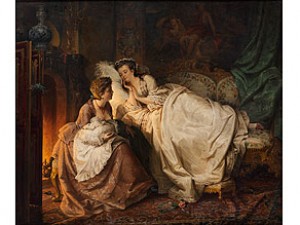 Das Junge Mutterglück by Karl HERPFER - auction artwork with signature