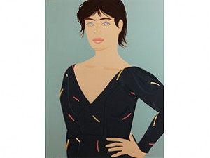 Grey Dress by Alex KATZ