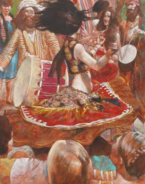 Untitled (belly Dancer) by Raymond HOWELL