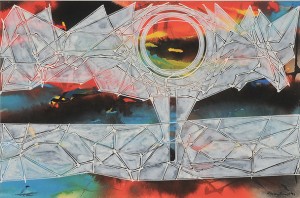 Illuminations #5 by Jimmy ERNST - auction artwork with signature