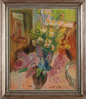 Blomsterstilleben by Hans RYGGEN