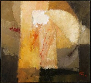 Komposition I Blått by Jerry ROUPE