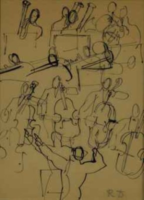 Orchestre by Raoul DUFY