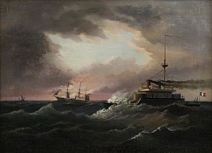 Fartyg by Marie-Edouard ADAM