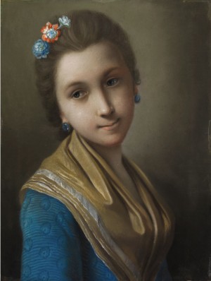 Bildnis Einer Jungen Russischen Dame by Pietro ROTARI
