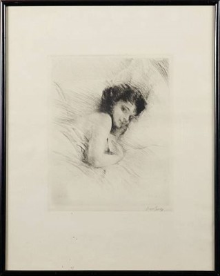 Modell by Otto GOETZE - auction artwork with signature