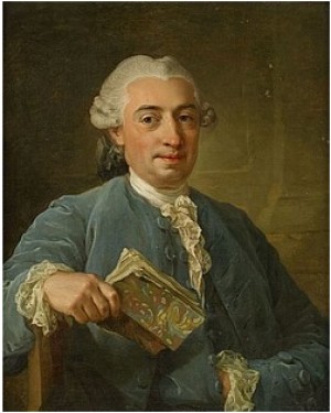 Porträtt Av Hovmarskalk Carl Falker by Lorentz (The Younger) PASCH