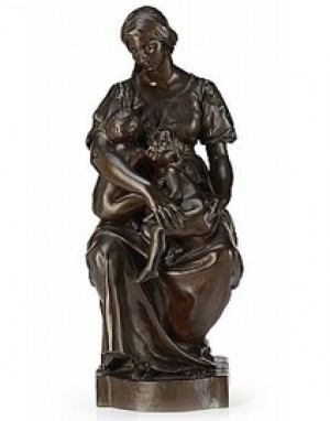 Charité by Paul DUBOIS - auction artwork with signature