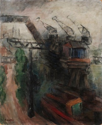 Lyftkranar by Fanny HEFTER - auction artwork with signature