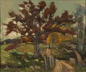 Fall Landscape by Richard Hayley LEVER