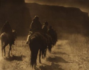 The Vanishing Race - Navaho by Edward Sheriff CURTIS
