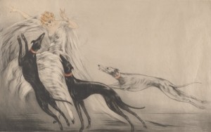 Coursing Ii by Louis ICART