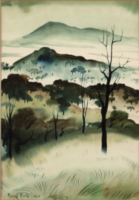 Landscape With Trees by Eyvind EARLE