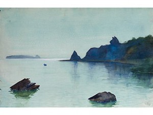 Landschaft Mit Grossem See by Lesser URY