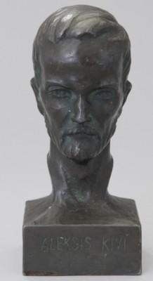 Aleksis Kivi by Sten Hjalmar STENHOLM - auction artwork with signature