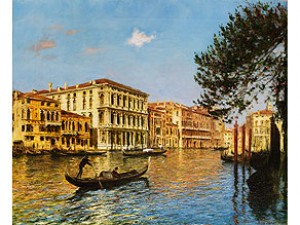 Ansicht Von Venedig by Hugo Von BOUVARD - auction artwork with signature