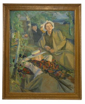 Midsommarmorgon by Georg PAULI